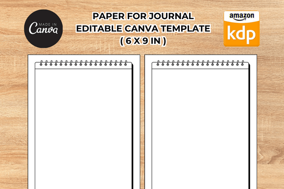 Download KDP Template for Journals - Premium Resources