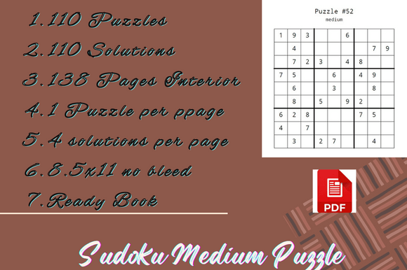 Download Sudoku Puzzle Practice for Kids Book - Practice for kids Collection