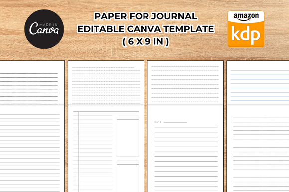 Download KDP Template for Journals Bundle - Premium Bundle
