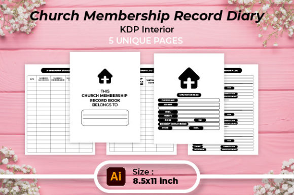 Download Church Membership Record Book KDP - Church membership record book Collection