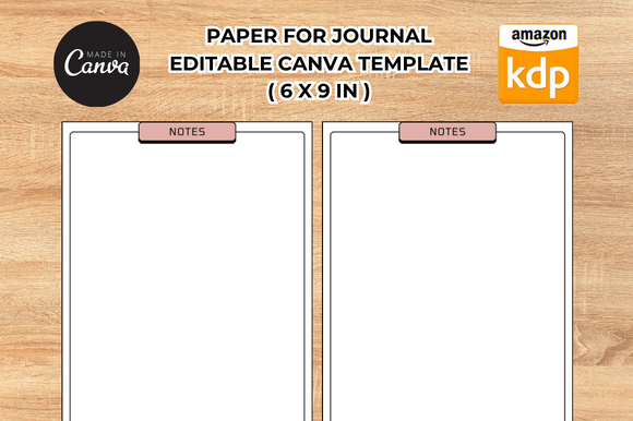 Download KDP Template for Journals - Premium Resources